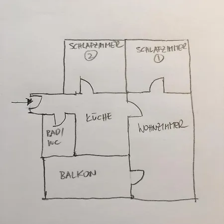 Baeckerei Mueller - Grosse Mit Mid Century Charme, Zentral, Sehr Gut Fuer Familien, Privat, Stadt&natur, Cafe Im Haus Apartmán
