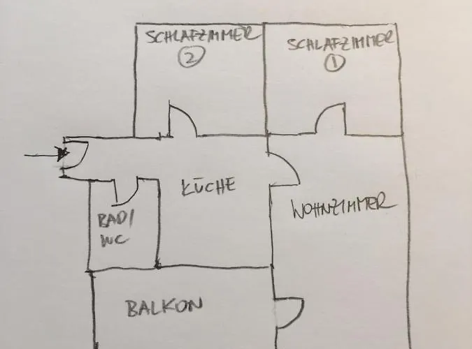 Baeckerei Mueller - Grosse Mit Mid Century Charme, Zentral, Sehr Gut Fuer Familien, Privat, Stadt&natur, Cafe Im Haus Apartamento